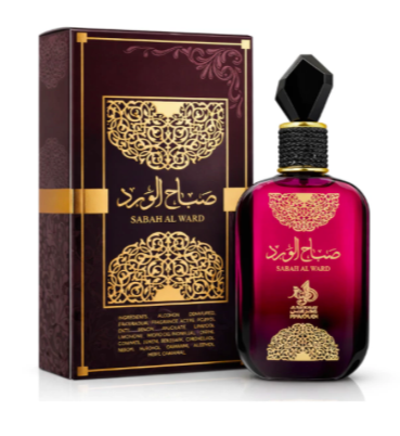 Perfume Árabe Al Wataniah Sabah Al Ward Feminino 100ml