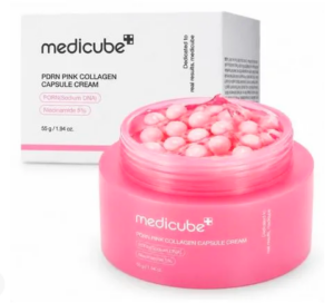 Creme Facial Encapsulado Medicube Pdrn Pink Collagen Capsule Cream 55g